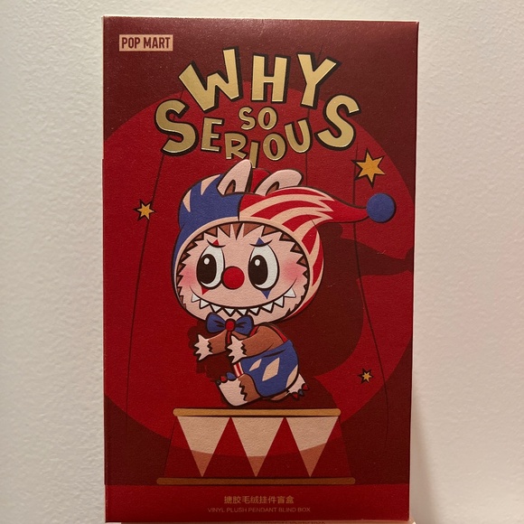 Why so serious juggling clown new sealed popmart labubu - Picture 1 of 2